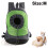 Comfortable Carrier Backpack, Puppy Pet Front Pack With Breathable-Greenm 2