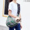 Pet Sling Bag Classic Checked Design Dog Cat Bag Shoulder,Green 5