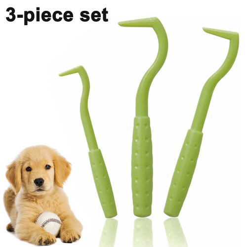 Pet Ixodes Extractor|3-Piece Pet Ixodes Picker - Green
