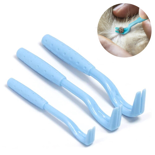 Pet Ixodes Extractor|3-Piece Pet Ixodes Extractor - Blue 2