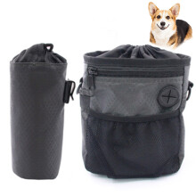 Training Waist Bag|Pet Training Bag - New Diamond Snack Bag Gray