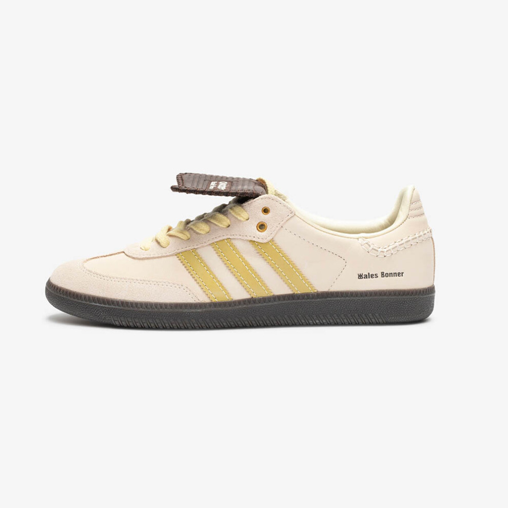 (UK9/EU43/27.5CM) adidas Samba x Wales Bonner Beige Yellow ID0217 Men's WMN Shoes