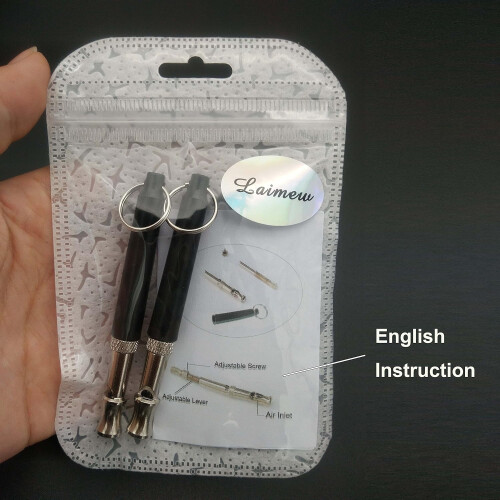 Dog Training Whistle High Frequency Ultrasonic Whistle With Adjustable Frequency For Dog Training And Stall Control 1
