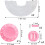 Running Hamster Wheel Small Pet Plastic Exercise Ballpink 20Cm 3