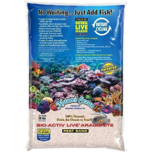 (20LB) NATURES OCEAN BIO ACTIV LIVE ARAGONITE REEF WHITE 10lb and 20lb