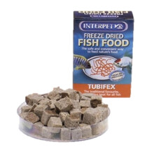 Interpet Freeze Fish Food Tubifex Worms 5g Tropical Marine Goldfish Turtle