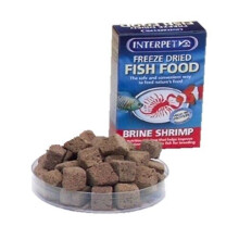 Interpet Freeze Dried Fish Food Brine Shrimp 4g Freshwater Tropical Aquarium