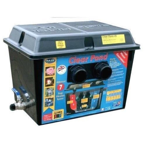 Oasis (80) LOTUS OASIS CLEARPOND ADVANCED 7 STAGE FILTER 18,25,50,80 UV BOX CLEAR POND FISH
