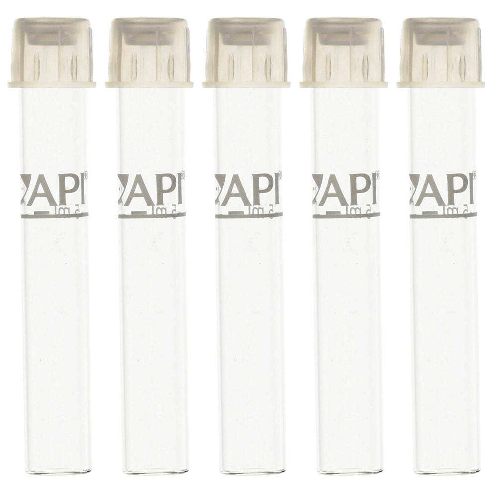 (5) API 5ml Test Tubes Spare for Test Kit with Caps Replacement Aquarium Fish Tank