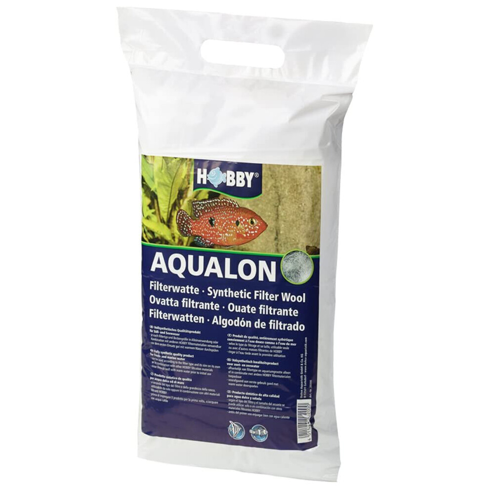 (500g) Hobby Aqualon Filter Wool Floss Universal Media Filtration Aquarium Fish Tank
