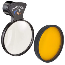 (5) Flipper Deepsee Viewers & Spares- Viewing Flipper Deepsee Viewer & Lens