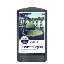 (Dyofix Pond Black Liquid Pond Dye 300g) Dyofix Pond Dye Blue / Shadow Natural Water Colour Treat Algae Fish Safe
