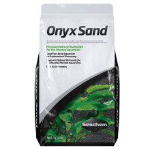 Seachem Onyx Sand 7kg Dark Grey Substrate Plant-Friendly Aquarium Fish Tank