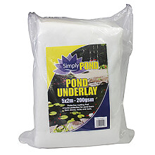 Simply Pond Underlay 5m x 2m Liner Protector Fleece Sheets Garden High Quality