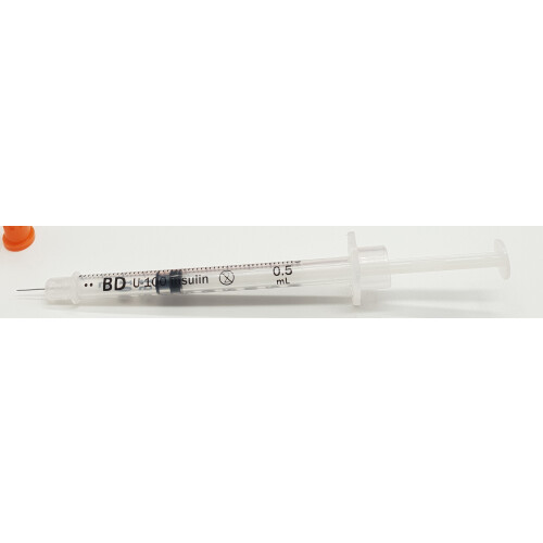 BD BD Microfine 0.5ml box of 100 - REF: 324825 2