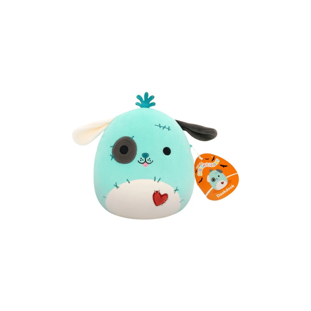 Squishmallow Kellytoy Halloween Plush 7.5" Dookdook the Dog