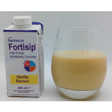 Fortisip Vanilla 200ml Pack of 12 - REF: FOR011
