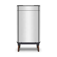 Tower Ozone Sensor Bin with Legs, 65L, Hands Free Opening, Carbon Filter, Stainless Steel T938022SS