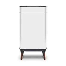 Tower Ozone Sensor Bin with Legs, 65L, Hands Free Opening, Carbon Filter, White T938022WHT