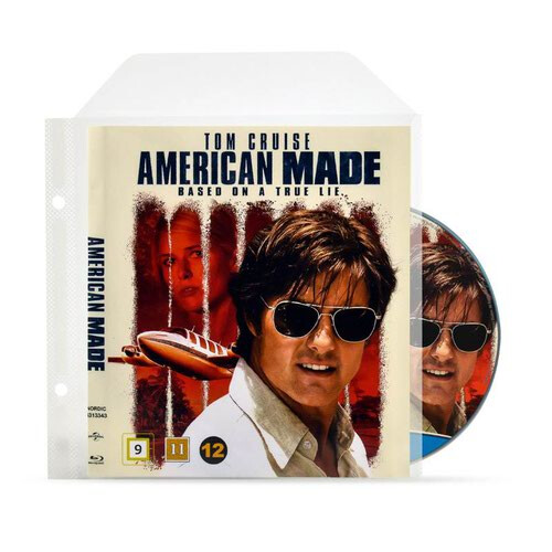 3L / Djois Blu-Ray Sleeves with Binder Holes Pack 50