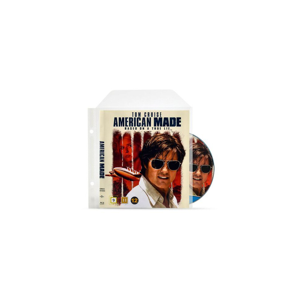3L / Djois Blu-Ray Sleeves With Binder Holes Pack 50 5701193039307