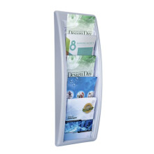 Fast Paper A5 Quickfit Wall Display Silver