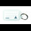 Kevron 56x30mm Keytags Clear Display Pack of 100 1