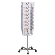 Twinco A4 32 Compartment Floor Standing Mobile Literature Holder