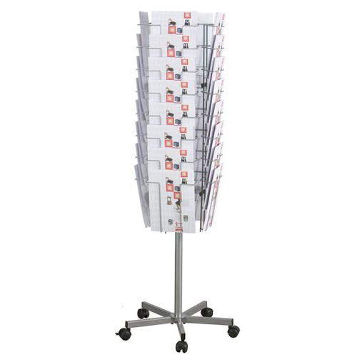 Twinco A4 32 Compartment Floor Standing Mobile Literature Holder
