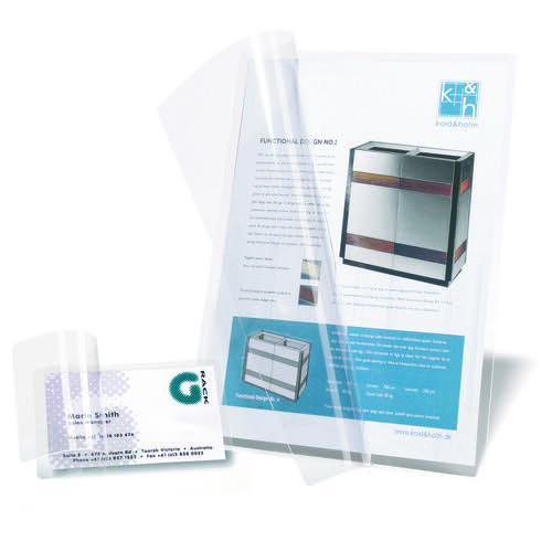 Pelltech Self Laminating Cards 54x86mm Pack of 100 1