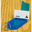 Kevron 56x30mm Keytags Assorted Colours Display Pack of 100 7