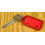 Kevron 56x30mm Keytags Red Display Pack of 100 7