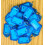 Kevron 56x30mm Keytags Blue Display Pack of 100 3