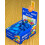 Kevron 56x30mm Keytags Blue Display Pack of 100 2