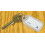 Kevron 56x30mm Keytags Clear Display Pack of 100 7