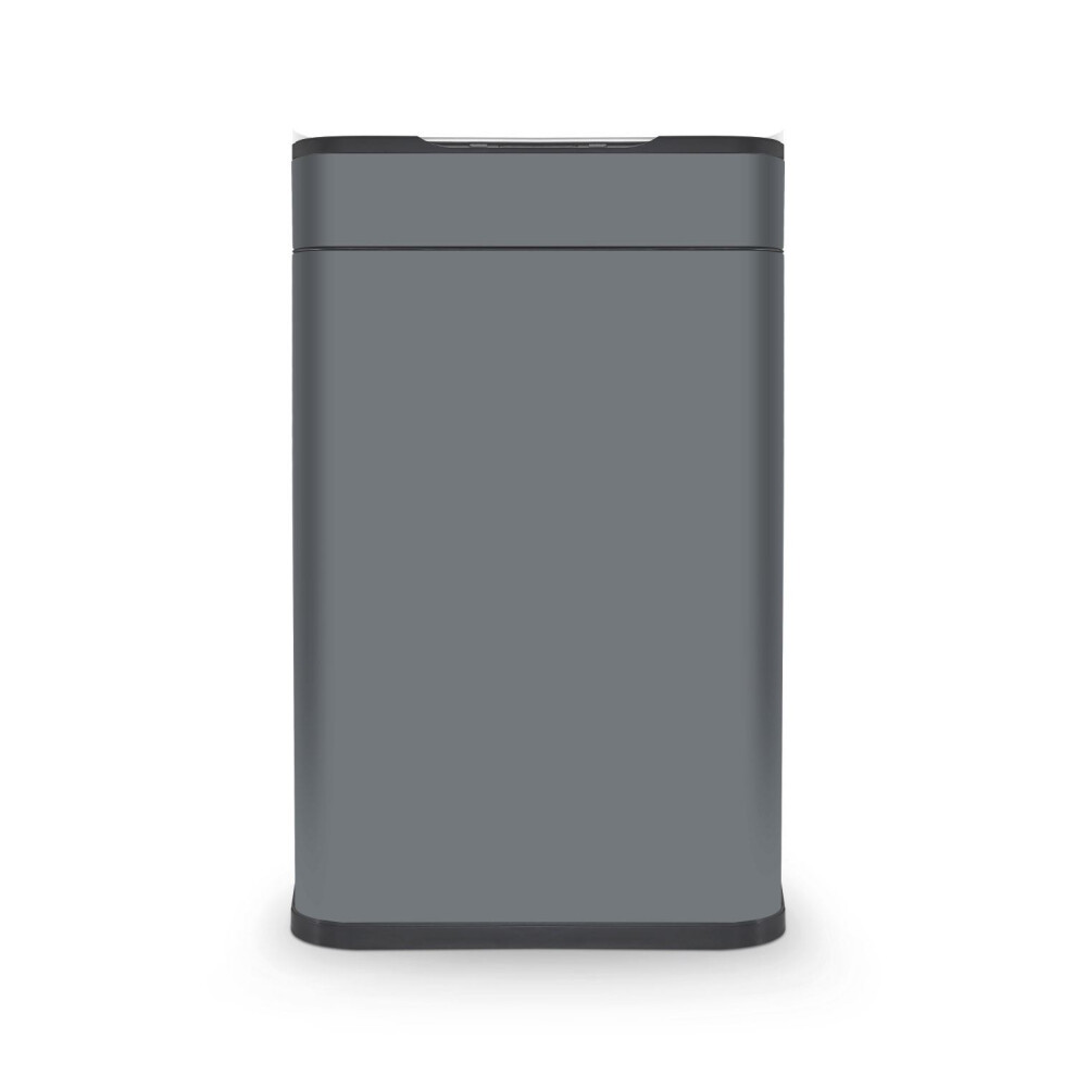 Tower Ozone Sensor Bin, 60L, Hands Free Opening, Carbon Filter, T938023gry Grey