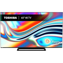 Toshiba UF3F 65 Inch Fire 4K HDR TV, TRU Picture Engine, HDR10, Dolby Vision & Atmos, Sound by Onkyo, DTS Virtual X, Alexa Voice Remote