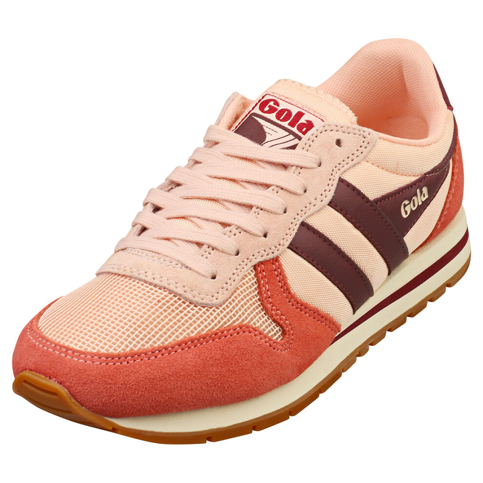 (5) Gola Daytona Womens Fashion Trainers in Pearl Pink