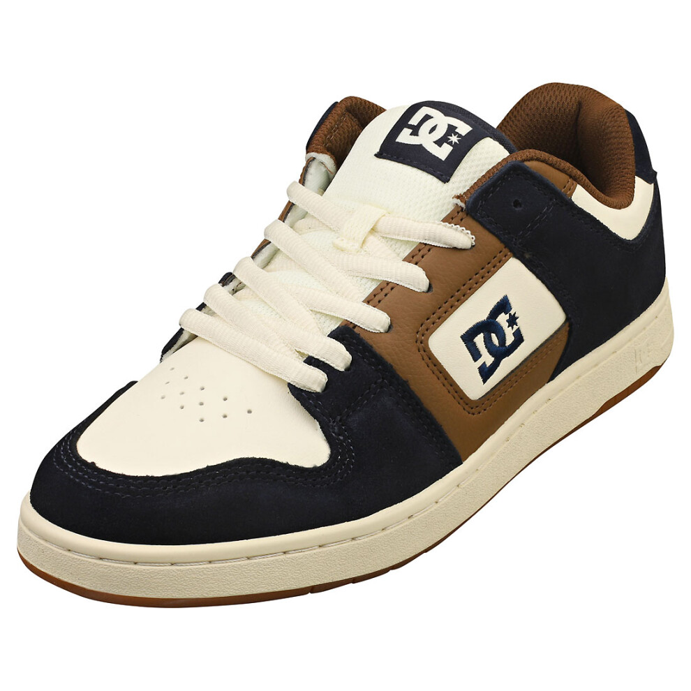 (8.5) DC Shoes Manteca 4 Mens Skate Trainers in Tan Brown