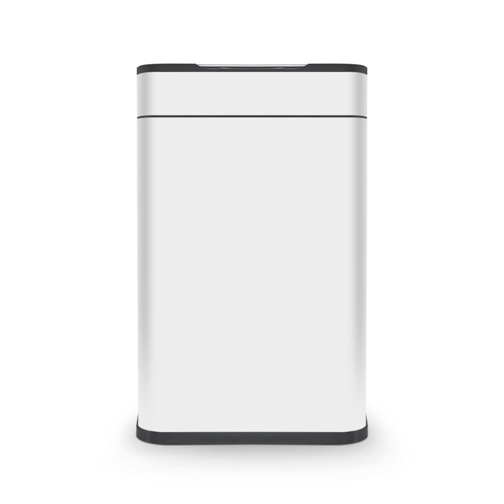 Tower Ozone Sensor Bin, 60L, Hands Free Opening, Carbon Filter, T938023wht White