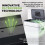 Tower Tower Ozone Sensor Bin, 60L, Hands Free Opening, Carbon Filter, White T938023WHT 8