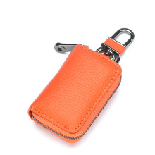 (Orange) Car Key Signal Bloer Faraday Cage Fob Pouch Keyless Rfid Bloing Bag Case Tool