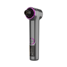 Blackhead remover pore vacuum cleaner, remover vacuum pore cleaner with heat function, facial pore cleaner(Black)
