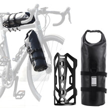 Base de Montagem Universal para Bicicleta com Bolsa de Armazenamento para Ferramentas de Garrafa de Água de Bagagem Adaptador de Bagagem