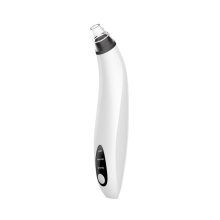 Chronus Blackhead Remover Acne Pimple Extractor USB Rechargeable Blackhead Removal Tool with 3 Probes and 3 Adjustable(white)
