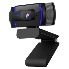 Webcam avec microphone, mise au point automatique, caméra USB HD 1080p, compatible avec Zoom/Skype/Teams/Webex