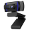 Webcam com Microfone Foco Automático Webcam de Laptop Câmera de Computador Webcam Usb Hd 1080P Compatível com Zoom/Skype/Teams/Webex 1