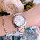 Burberry BURBERRY BU9113 WOMEN'S WATCH MULTICOLOR STRAP SILVER DIAL SILVER CASE 13