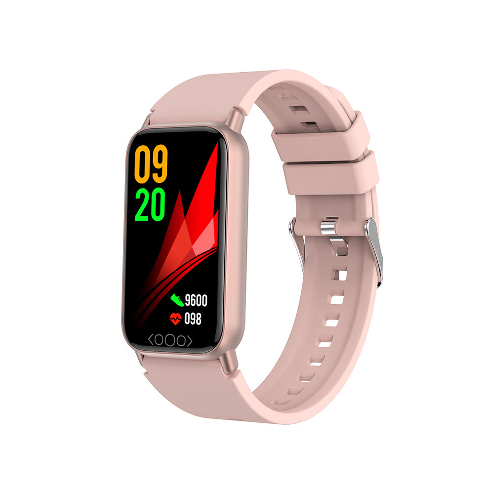(Pink) Blood Glucose Monitor Health Smart Watch Men Ecg Ppg Blood Pressure Measurement Ip68 Waterproof Sport Women Smartwatch Pink 4005643190534
