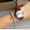 Burberry BURBERRY BU9129 WOMEN'S WATCH RED STRAP SILVER DIAL SILVER CASE 5